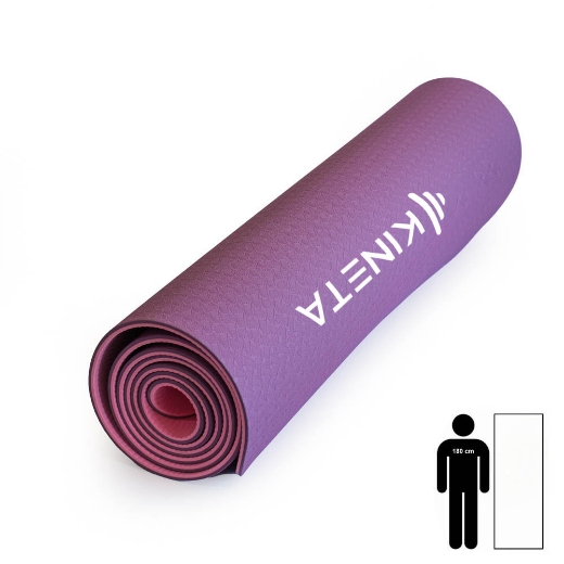 Yoga prostirka Premium Kineta Ljubičasta